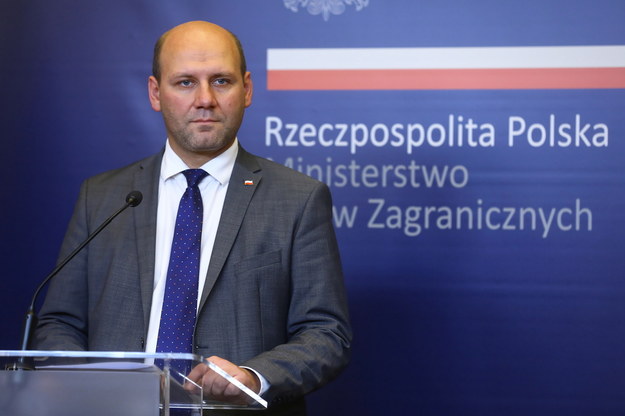 Wiceminister spraw zagranicznych Szymon Szynkowski vel Sęk /	Rafał Guz   /PAP