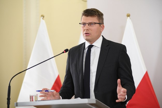 Wiceminister sprawiedliwości Marcin Warchoł /Marcin Kmieciński /PAP