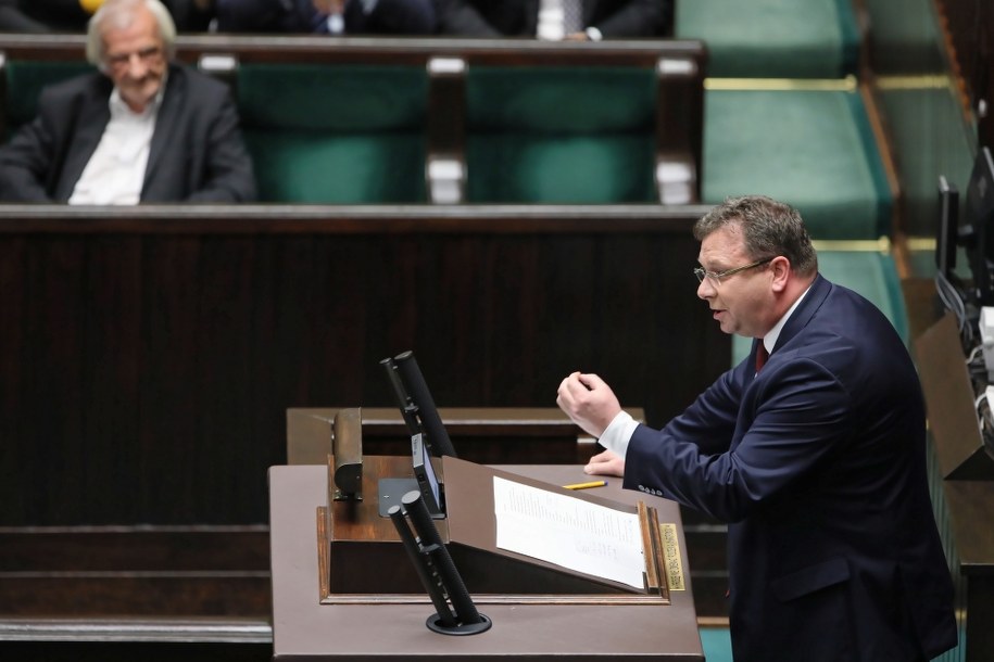 Wiceminister sprawiedliwości Michał Wójcik /Leszek Szymański /PAP