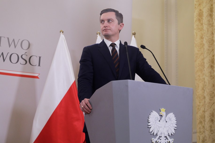 Wiceminister sprawiedliwości Sebastian Kaleta /Albert Zawada /PAP