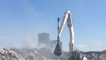 Wiceminister środowiska o pożarze w Zgierzu: Zero tolerancji dla mafii śmieciowej