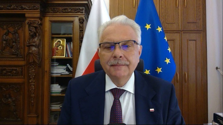 Wiceminister zdrowia Waldemar Kraska /Polsat News