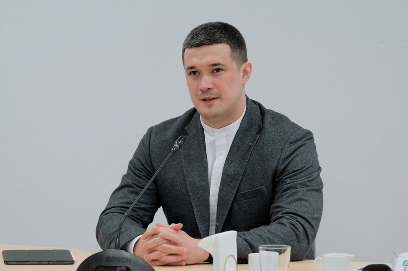 Wicepremier i minister transformacji cyfrowej Ukrainy Mychajło Fedorow /Mateusz Marek /PAP