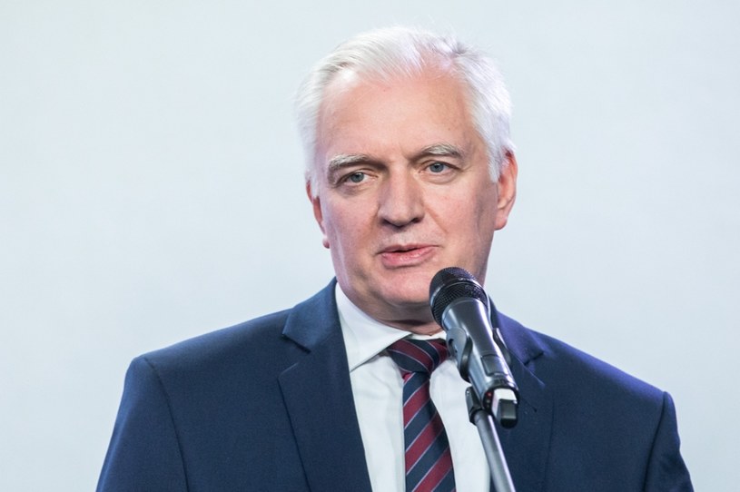 Wicepremier, lider Porozumienia Jarosław Gowin /fot. Andrzej Iwanczuk /Reporter