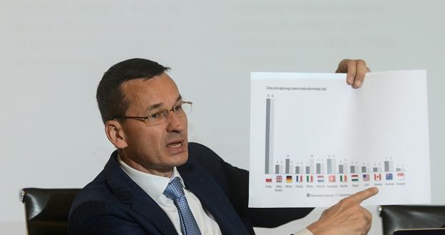 Wicepremier Mateusz Morawiecki /PAP