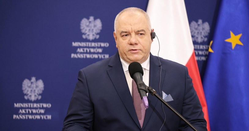 Wicepremier, minister aktywów państwowych Jacek Sasin / 	Leszek Szymański    /PAP