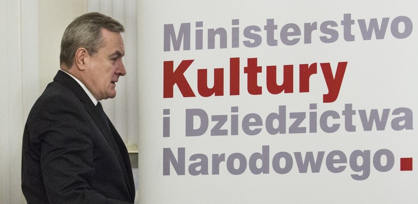 Wicepremier, minister kultury i dziedzictwa narodowego Piotr Gliński /Andrzej Hulimka  /Reporter