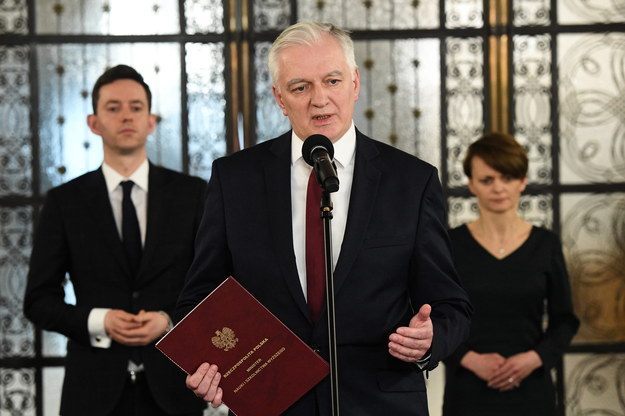 Wicepremier, minister nauki i szkolnictwa wyższego, lider Porozumienia Jarosław Gowin / 	Radek Pietruszka   /PAP