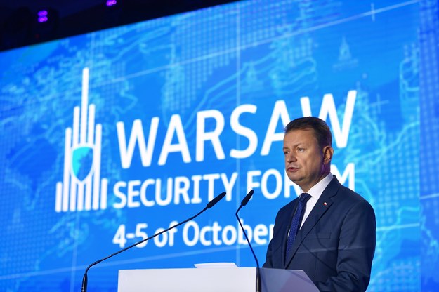 Wicepremier, minister obrony narodowej Mariusz Błaszczak /Radek Pietruszka /PAP