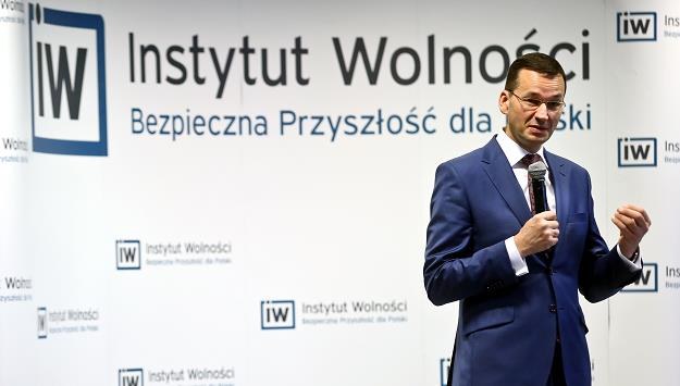 Wicepremier, minister rozwoju i finansów, szef KERM Mateusz Morawiecki /PAP