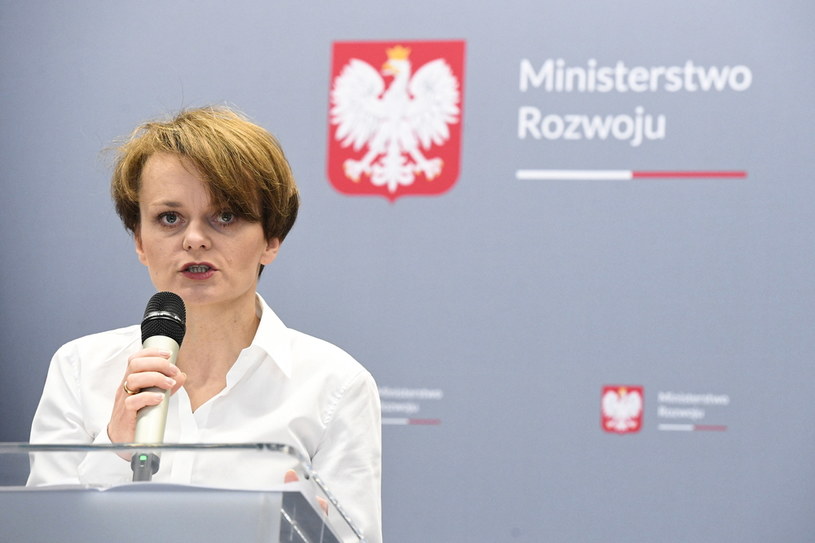 Wicepremier, minister rozwoju Jadwiga Emilewicz /PAP