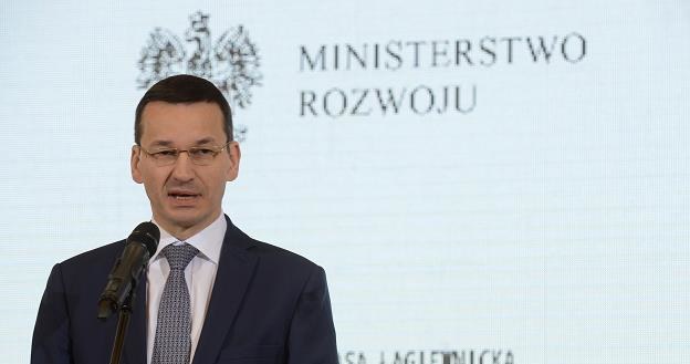 Wicepremier oraz minister rozwoju i finansów Mateusz Morawiecki /PAP