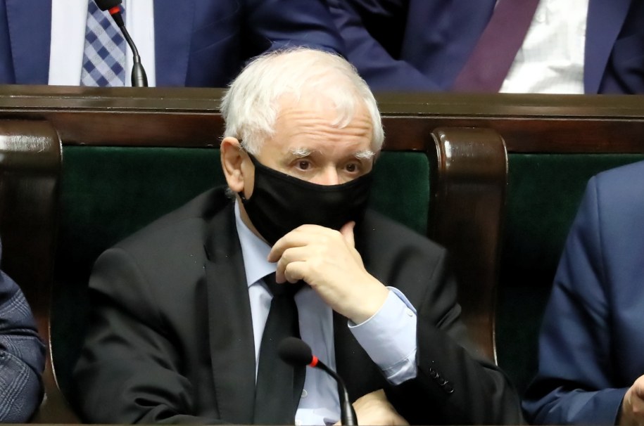 Wicepremier, prezes PiS Jarosław Kaczyński /Tomasz Gzell /PAP