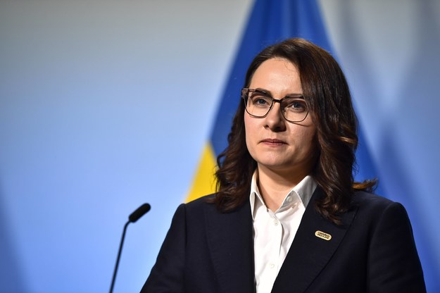 Wicepremier Ukrainy Julia Sviridenko /	Caisa Rasmussen /PAP/EPA