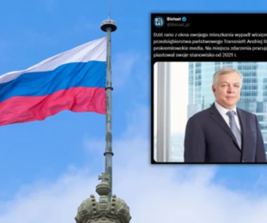 Wiceprezes rosyjskiej spółki nie żyje. Mężczyzna miał wypaść z 17. piętra