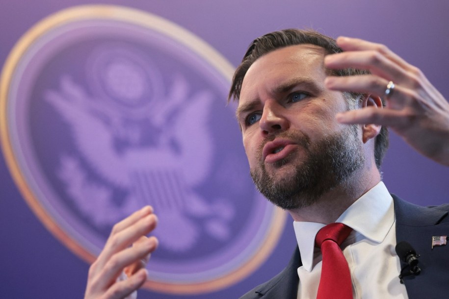 Wiceprezydent USA J.D. Vance /JONATHAN ERNST/AFP/East News /East News