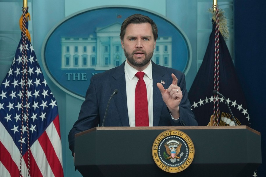 Wiceprezydent USA JD Vance /CHRIS KLEPONIS / POOL /PAP/EPA
