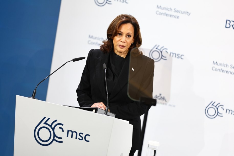 Wiceprezydent USA Kamala Harris /ANNA SZILAGYI /PAP/EPA