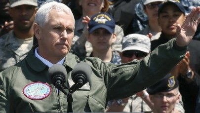Wiceprezydent USA ostrzega Koreę Północną: Miecz czeka w gotowości