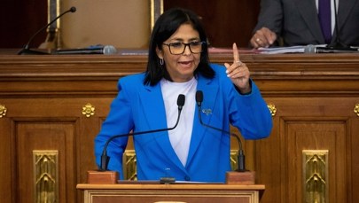 Wiceprezydent Wenezueli zabrała głos. Zaprzeczyła słowom Trumpa