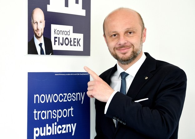 Wiceprzewodniczący Rady Miasta Rzeszowa, kandydat na prezydenta tego miasta Konrad Fijołek /Darek Delmanowicz /PAP
