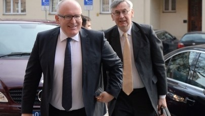 Wiceszef KE w polskim MSZ. Spotkanie "konstruktywne"