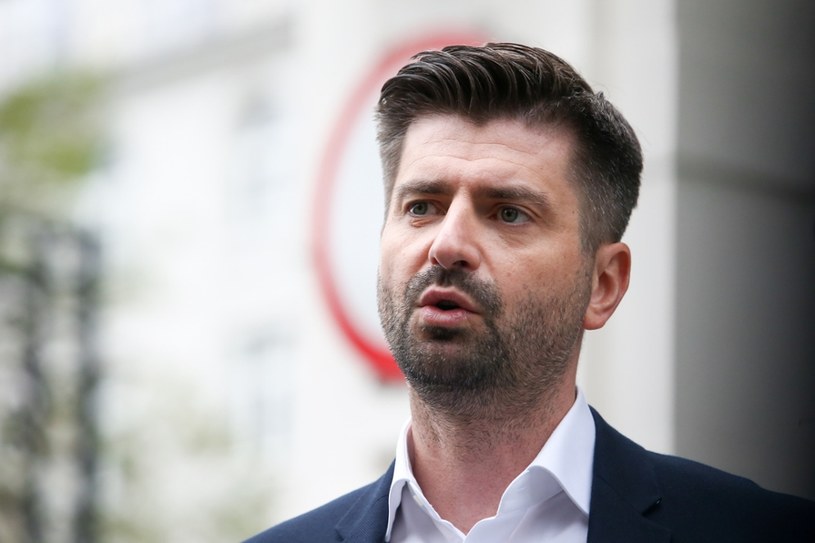 Wiceszef klubu Lewicy Krzysztof Śmiszek /Tomasz Jastrzebowski/REPORTER /Reporter