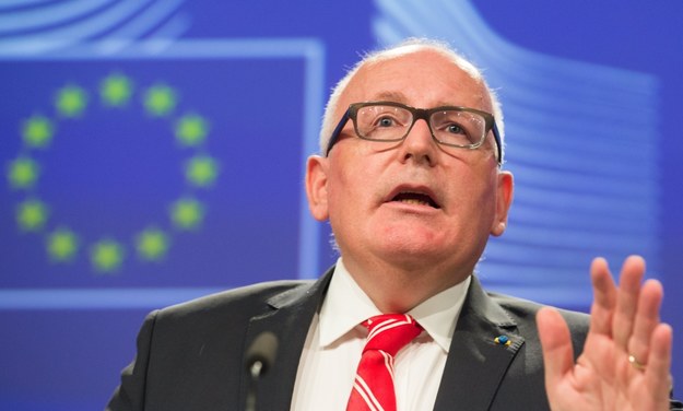 Wiceszef Komisji Europejskiej Frans Timmermans /STEPHANIE LECOCQ  /PAP/EPA