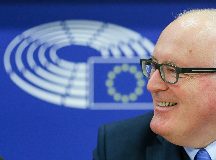Wiceszef Komisji Europejskiej Frans Timmermans /STEPHANIE LECOCQ  /PAP/EPA