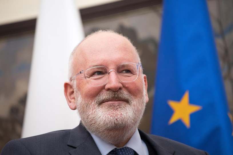 Wiceszef Komisji Europejskiej Frans Timmermans /Pawel Wisniewski /East News