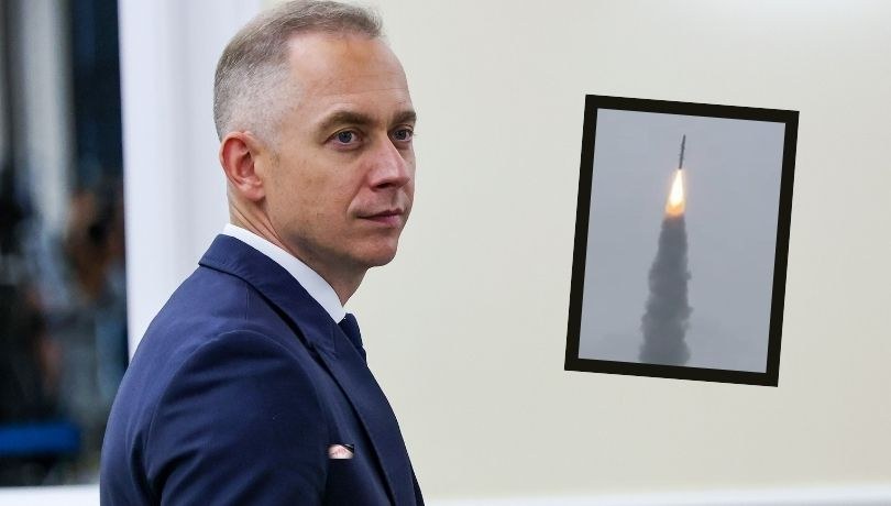 Wiceszef MON Cezary Tomczyk przekazał, że w Ustce przeprowadzono próbę trójstopniowej rakiety suborbitalnej / 	Albert Zawada /PAP