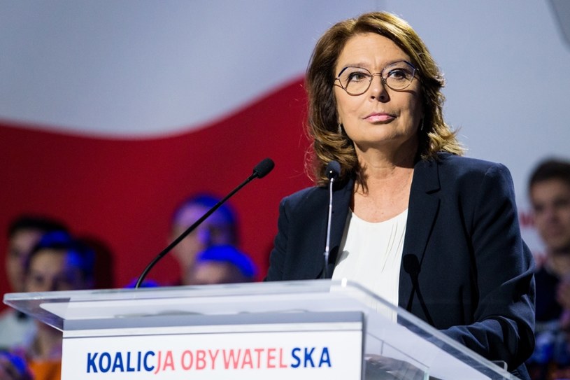 Wiceszef Nowoczesnej Jerzy Meysztowicz powiedział, że w partii przeważają głosy za poparciem kandydatki PO. Na zdjęciu: Małgorzata Kidawa-Błońska /Marek Kuwak /Reporter