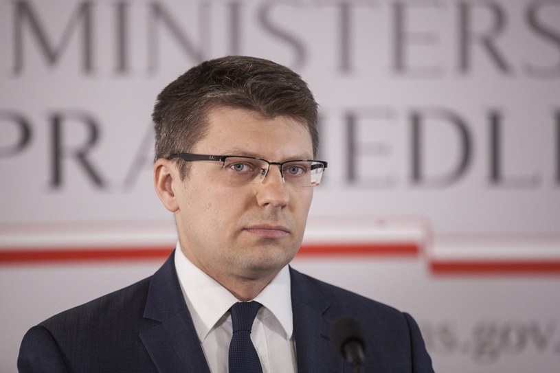 Wiceszef resortu sprawiedliwości Marcin Warchoł /Łukasz Zakrzewski /Reporter