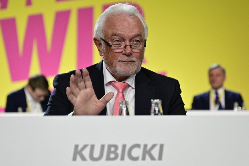 Wiceszef współrządzącej w Niemczech partii FDP Wolfgang Kubicki o Nord Strem 2 /AFP