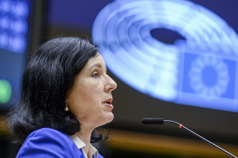 Wiceszefowa Komisji Europejskiej Viera Jourova /JOHANNA GERON /PAP/EPA