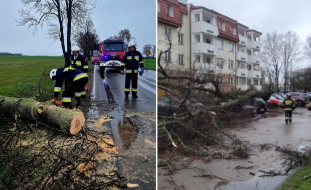 Wichury szaleją nad Polską. MSWiA wydało pilny komunikat