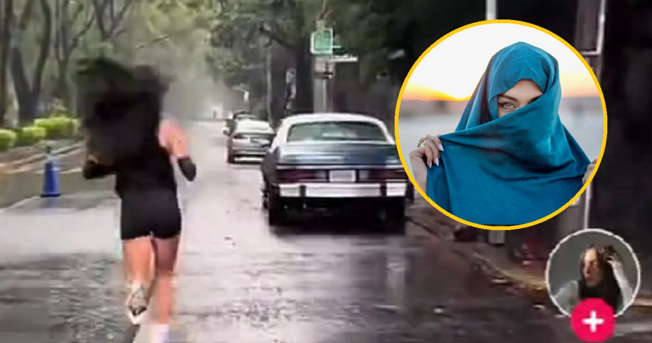 Widok biegnącej dziewczyny w stroju sportowym poruszył kobiety mieszkające w krajach muzułmańskich /Twitter