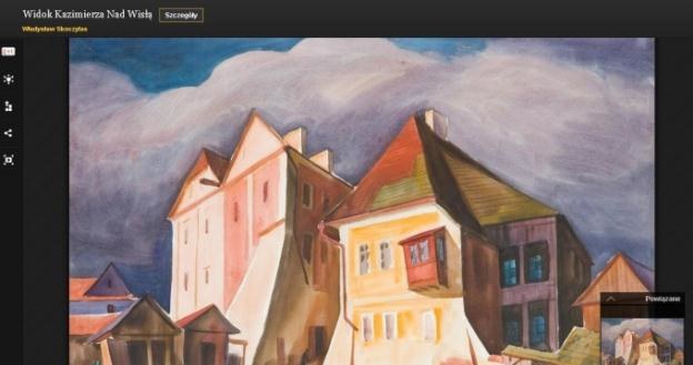 Widok Kazimierza Nad Wisłą - teraz w Google Art Project /materiały prasowe
