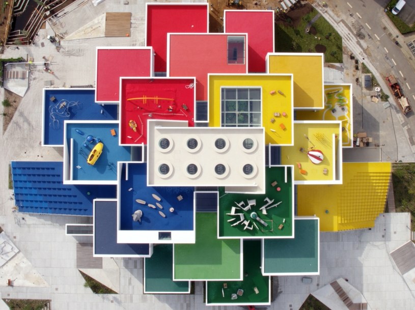Widok LEGO House z lotu ptaka /materiały prasowe