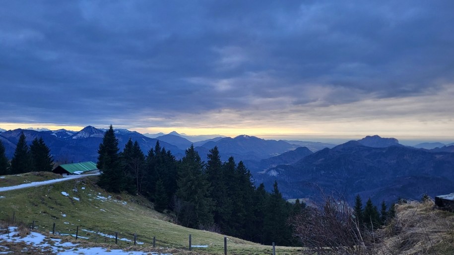 Widok na Alpy Salzburskie /Beniamin Kubiak-Piłat /RMF FM