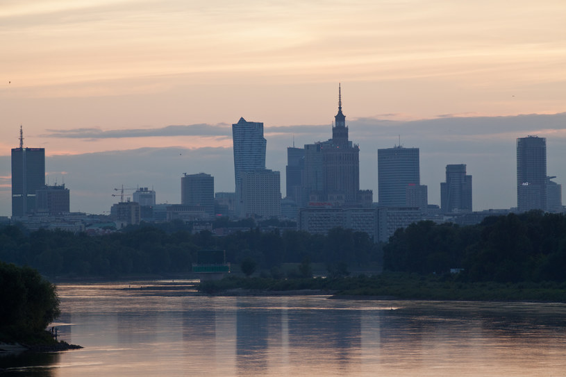 Widok na centrum Warszawy; zdj. ilustracyjne /Fot: Piotr Malecki /Agencja FORUM