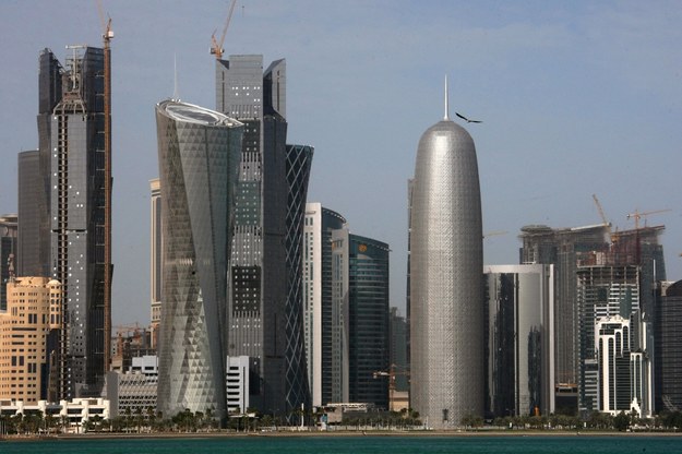 Widok na Dohę, stolicę Kataru /IAN LANGSDON /PAP/EPA
