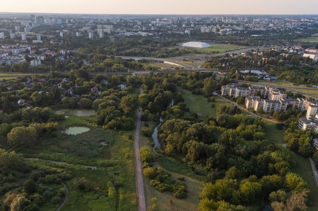 Widok na dolinę rzeki Bystrzycy /Urząd Miasta Lublina /