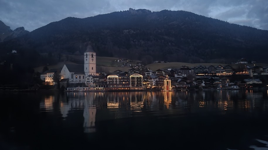 Widok na jezioro Wolfgangsee /Beniamin Kubiak-Piłat /RMF FM