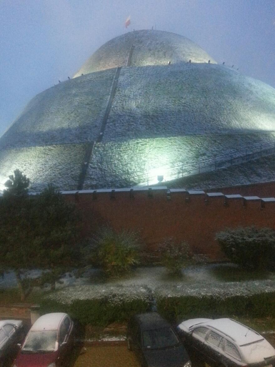 Widok na Kopiec Kościuszki o godz. 6:45 /Anna Baranowska /RMF FM