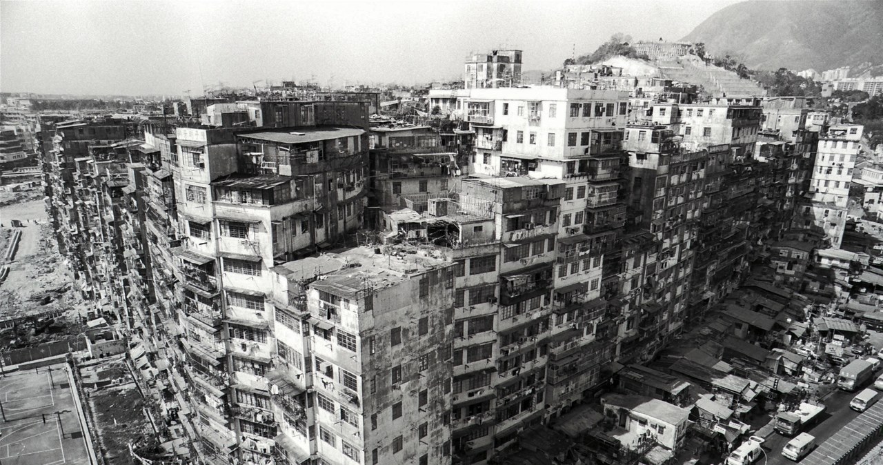 Widok na Kowloon, rok 1987 /Post Staff Photographer/South China Morning Post /Getty Images