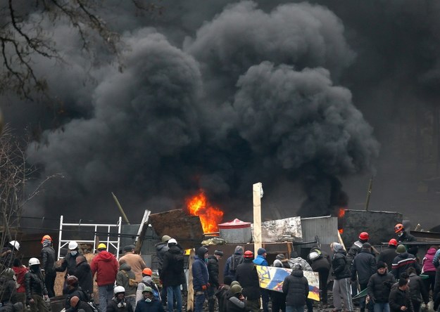Widok na Majdan /SERGEY DOLZHENKO /PAP/EPA