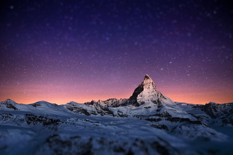 Widok na Matterhorn /Nattachai Sesaud  /123RF/PICSEL