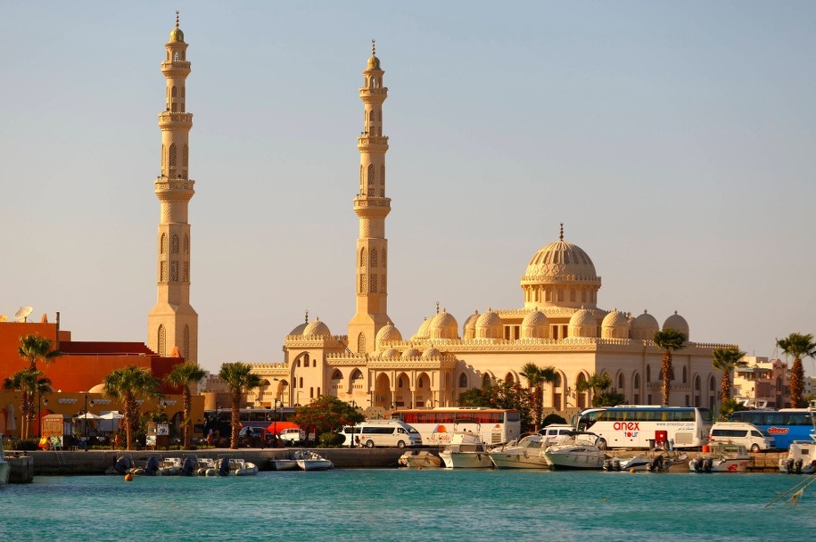 Widok na port w Hurghadzie /CTK Photo/Michal Okla /PAP