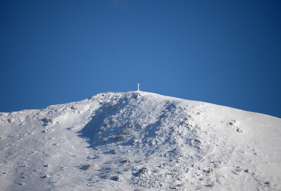 Widok na Tarnicę - najwyższy szczyt w Bieszczadach /Darek Delmanowicz /PAP